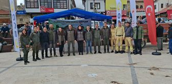 Beypazarı'da 1500 fidan dağıtıldı