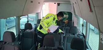 Beypazarı'nda öğrenci servisleri denetlendi