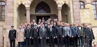 Biga'da protokol bayramlaştı