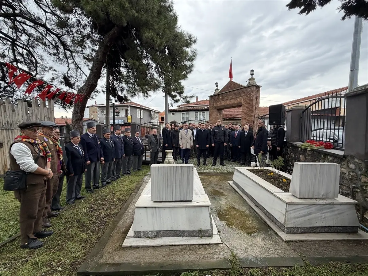 Biga'da Şehit Kaymakam Hamdi Bey için anma töreni düzenlendi
