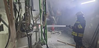 Bilecik'te fabrikada patlama sonucu çıkan yangında 1'i ağır 2 kişi yaralandı