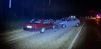 Bilecik'te iki otomobilin çarpıştığı kazada 3 kişi yaralandı