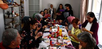 Bilecik'te LÖSEV gönüllüleri seramik boyama etkinliğinde buluştu