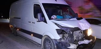 Bilecik'te minibüse çarpan motosikletin sürücüsü öldü