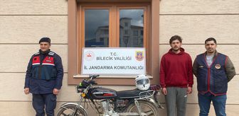 Bilecik'te motosiklet çaldığı iddiasıyla yakalanan 2 zanlı tutuklandı
