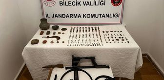 Bilecik'te tarihi eser operasyonunda bir kişi yakalandı