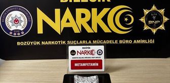 Bilecik'te üzerinde uyuşturucu madde bulunan zanlı gözaltına alındı