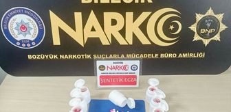 Bilecik'te üzerinde uyuşturucu madde bulunan zanlı yakalandı