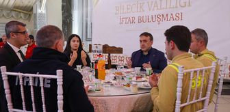 Bilecik Valisi Sözer, orman yangınlarında görev alan personelle iftarda buluştu