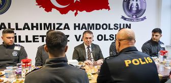 Bilecik Valisi Sözer, polis adaylarıyla iftarda buluştu