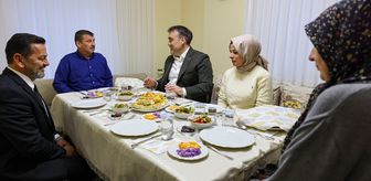 Bilecik Valisi Sözer, şehit Astsubay Üstçavuş İlhan Ongan'ın ailesiyle iftar yaptı