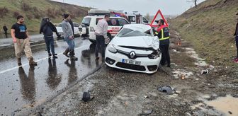 Bingöl'de devrilen otomobildeki 3 kişi yaralandı