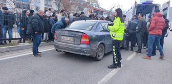 Bingöl'de Yaya Otomobilin Çarpmasıyla Yaralandı