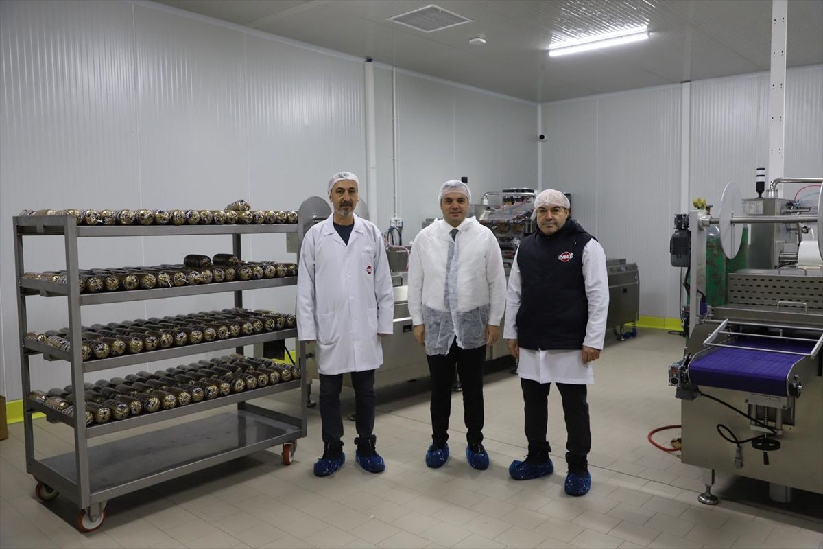 BİNTSO Başkanı Çintay'den et entegre tesisine ziyaret