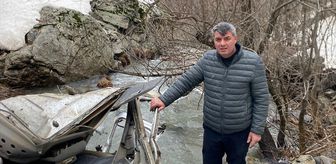 Bitlis'te dereye düşen hafif ticari araçtaki 3 kişi öldü, 5 kişi yaralandı