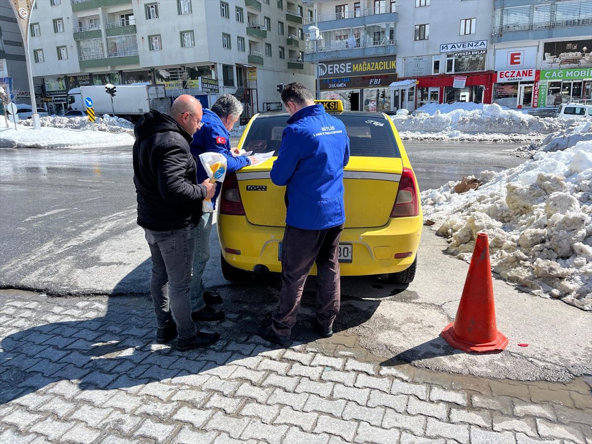 Bitlis'te iş yerlerinde ölçü ve tartı denetimi yapıldı