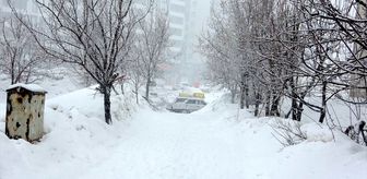 Bitlis'te kar etkili oldu