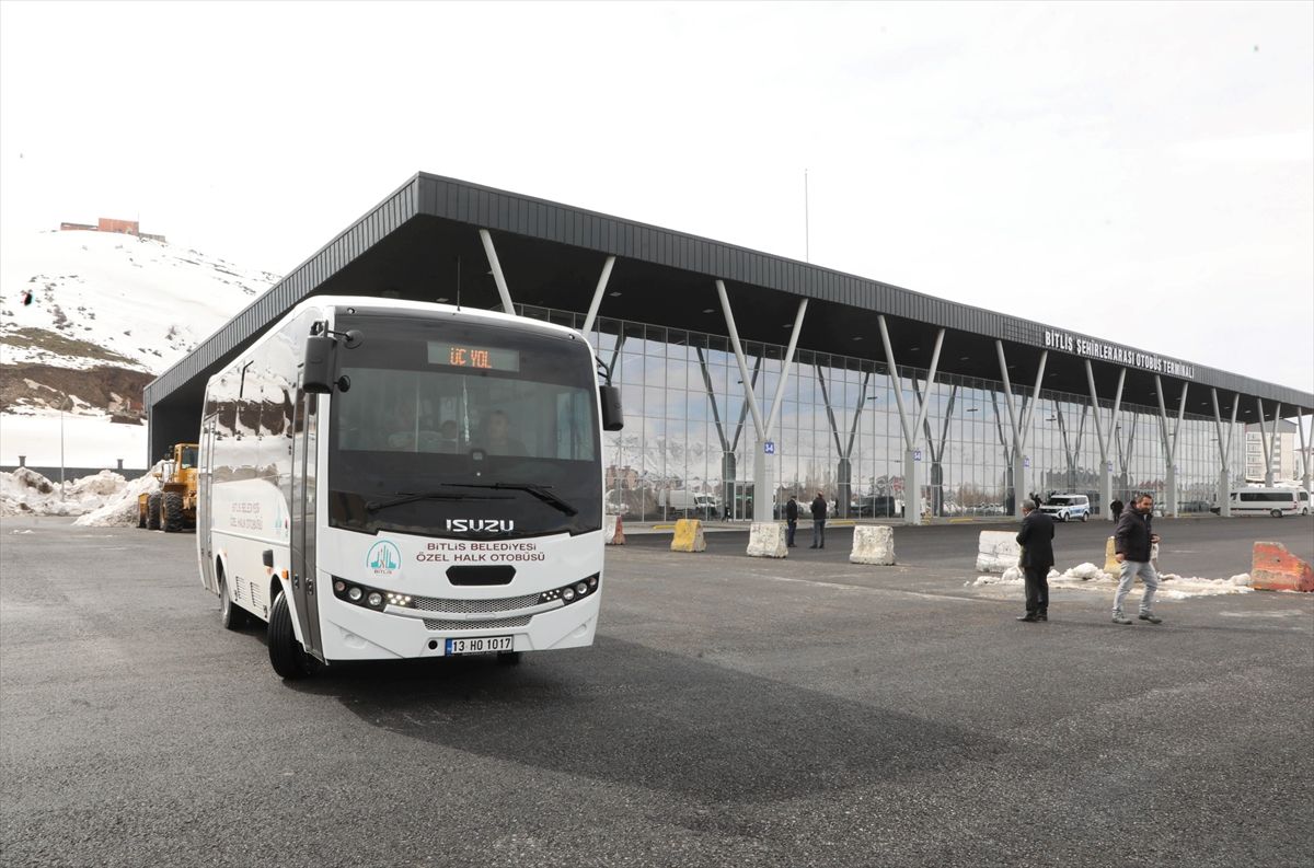 Bitlis'te şehir içi ulaşımı kolaylaştırmak için yeni çalışma yapıldı