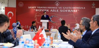 Bitlis'te şehit yakınları ve gaziler 'Büyük Aile Sofrası'nda buluştu