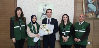 Bitlis Valisi Karakaya, Yeşilay temsilcilerini kabul etti
