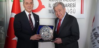 BM Genel Sekreteri Guterres, Ankara İl Göç İdaresi Müdürlüğünü ziyaret etti
