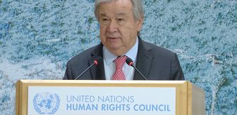 BM Genel Sekreteri Guterres, BM İnsan Hakları Konseyinin 61. Oturumunun açılışında konuştu Açıklaması