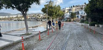 Bodrum Belediyesi plajları yaza hazırlıyor