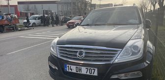 Bolu'da otomobil ile cipin çarpıştığı kazada 4 kişi yaralandı