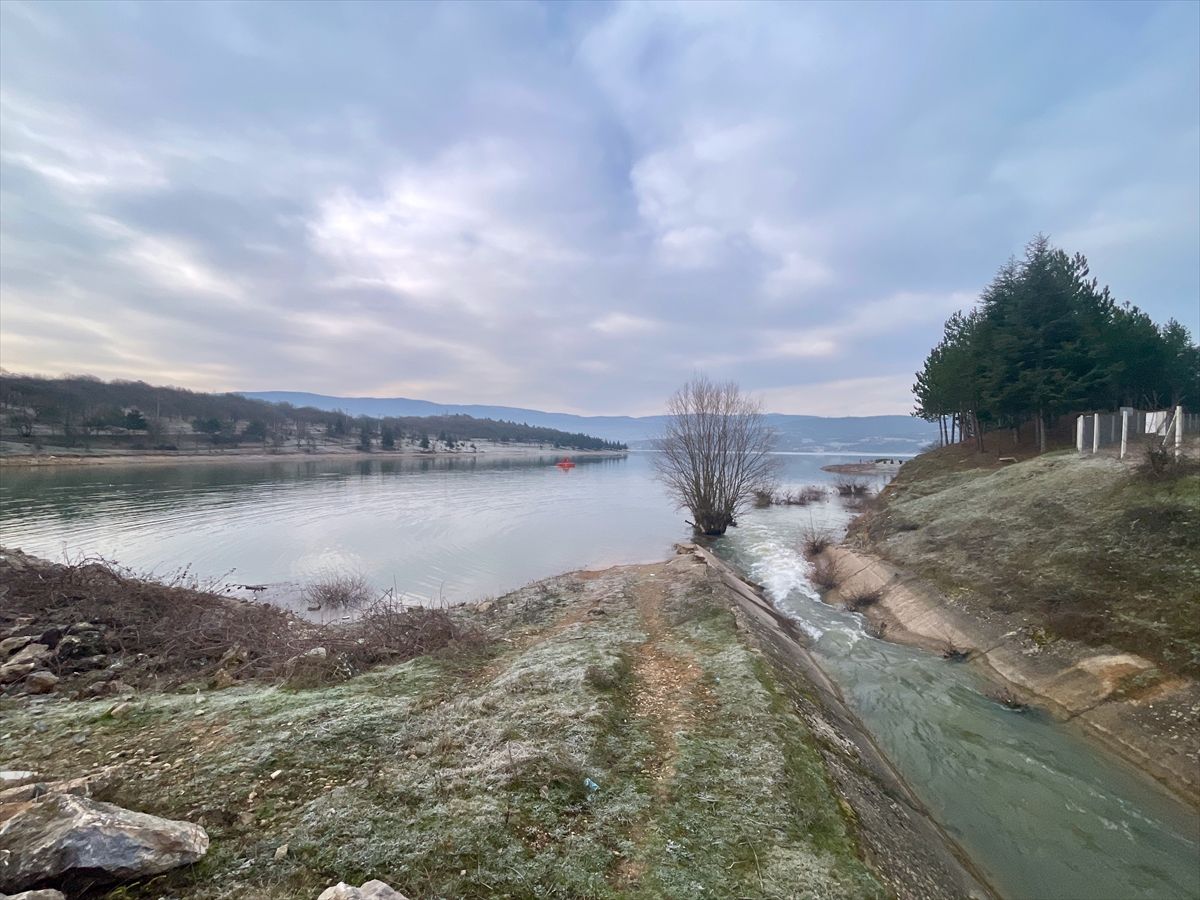 Bolu'nun içme suyu kaynağı Gölköy Barajı'nda su seviyesi yüzde 90'a ulaştı