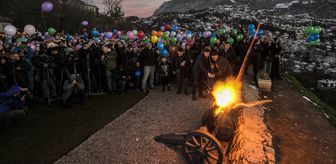 Bosna Hersek'in başkenti Saraybosna'da ramazan, geleneksel top atışıyla karşılandı