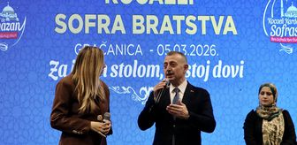 Bosna Hersek'te Kocaeli Büyükşehir Belediyesince iftar programı düzenlendi