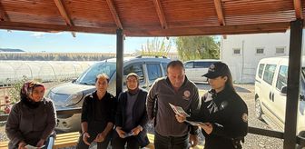 Bozyazı ilçesinde esnaf ve vatandaşlar polis ekiplerince bilgilendirildi