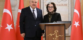 Brezilya'nın Ankara Büyükelçisi Neves, Nevşehir'de ziyaretlerde bulundu