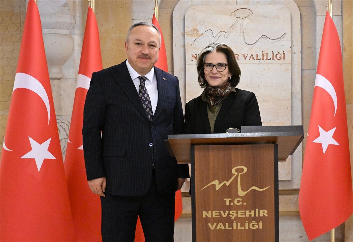 Brezilya'nın Ankara Büyükelçisi Neves, Nevşehir'de ziyaretlerde bulundu