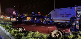 Burdur'da otomobilin elektrik direğine çarpması sonucu 1 kişi öldü