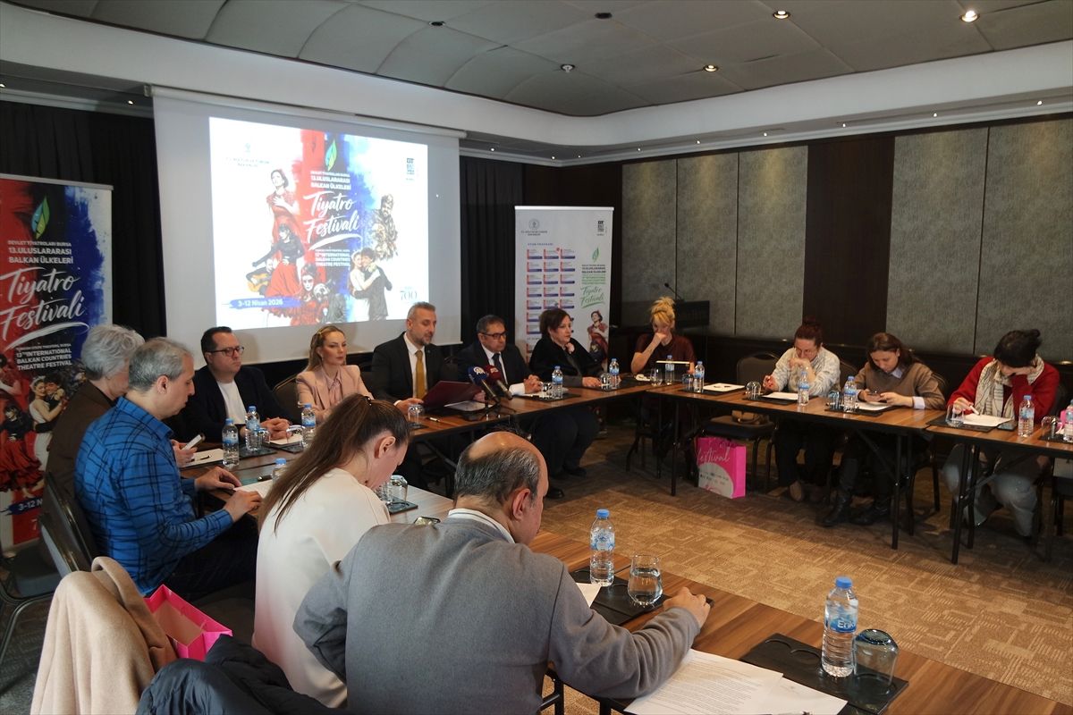 Bursa 13. Uluslararası Balkan Ülkeleri Tiyatro Festivali 3 Nisan'da başlayacak