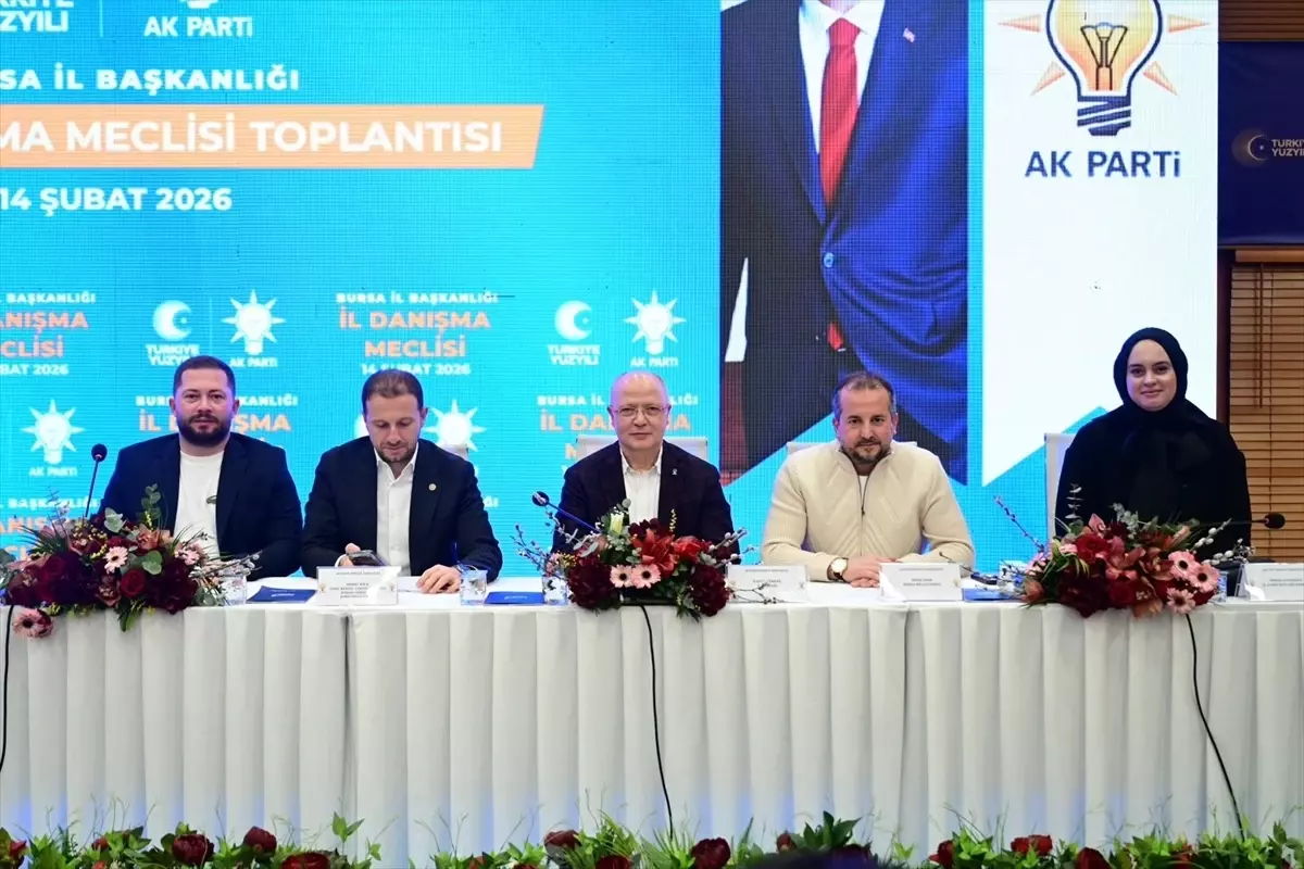 Bursa'da AK Parti İl Danışma Meclisi toplantısı yapıldı