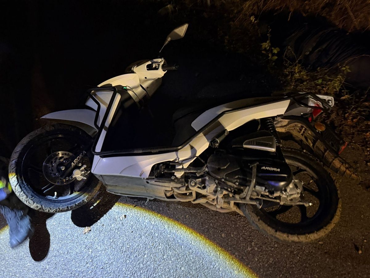 Bursa'da devrilen motosikletin sürücüsü öldü