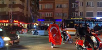 Bursa ve çevre illerde A Milli Futbol Takımı'nın Dünya Kupası'na katılması kutlanıyor