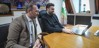 Bursaspor Kulübü Başkanı Enes Çelik, AA'nın 'Yılın Kareleri' oylamasına katıldı