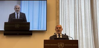 Büyükelçi Akçapar, BM'de Silahsızlanma Konferansı'nda konuştu