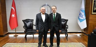 Büyükkılıç, Türkiye Wushu Kung Fu Federasyonu Başkanı Akyüz'ü ağırladı