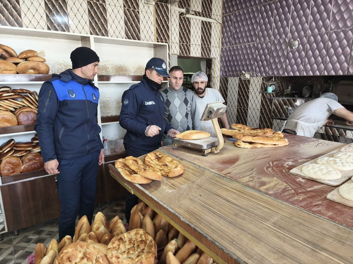 Çaldıran'da fırınlar denetlendi