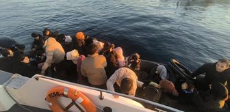 Çanakkale'de 37 düzensiz göçmen yakalandı