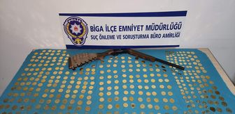 Çanakkale'de 438 adet sahte altın ele geçirildi