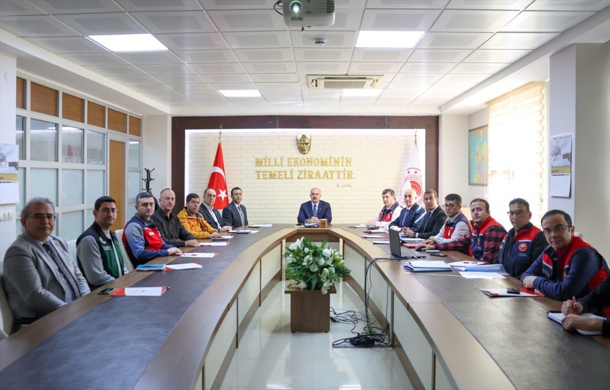 Çanakkale'de Çeltik Komisyonu toplandı