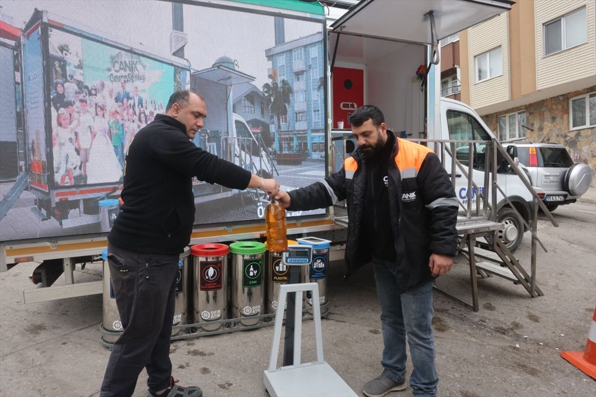 Canik'te sıfır atık projeleriyle geri dönüşüm teşvik ediliyor