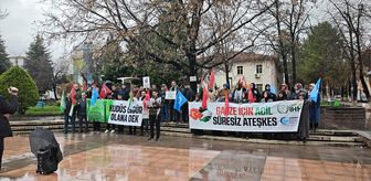 Çankırı'da ABD ve İsrail'in saldırıları protesto edildi