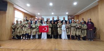 Çelikhan'da Çanakkale Deniz Zaferi'nin 111. yılı dolayısıyla tören düzenlendi