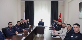 Çeşme'de adli kolluk koordinasyon toplantısı yapıldı
